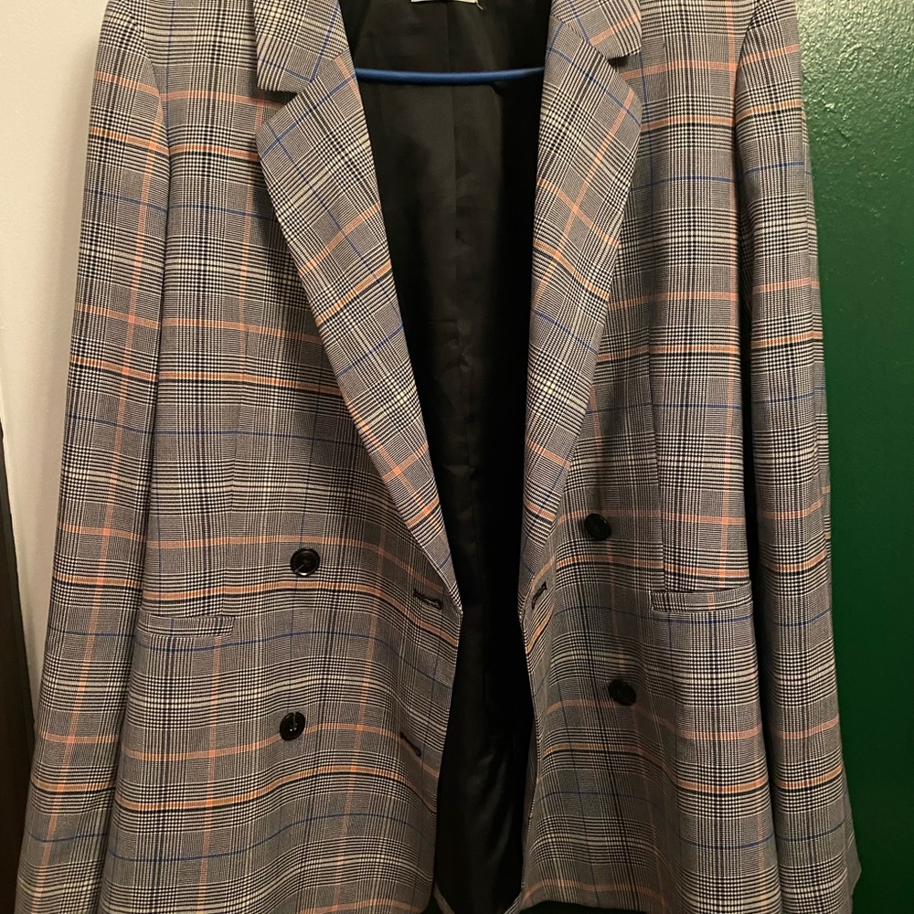 Sunday Best blazer- barely worn. Great detail pop of color.